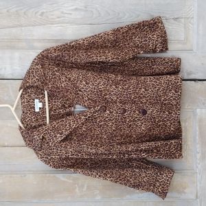 Leopard Blazer